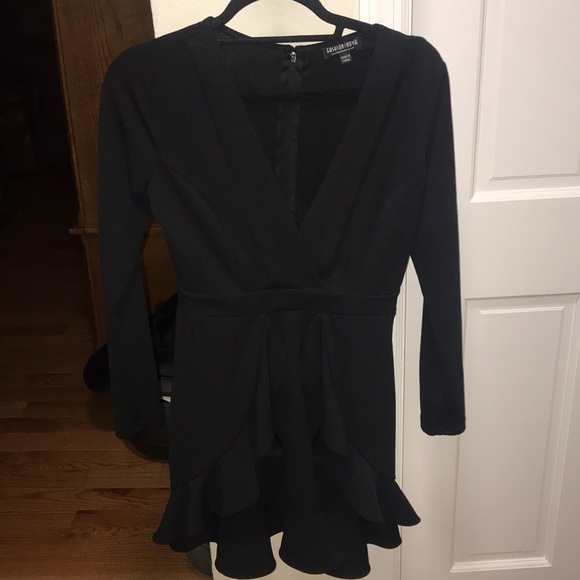 Fashion Nova- Delicacy Ruffle Dress - Picture 6 of 7